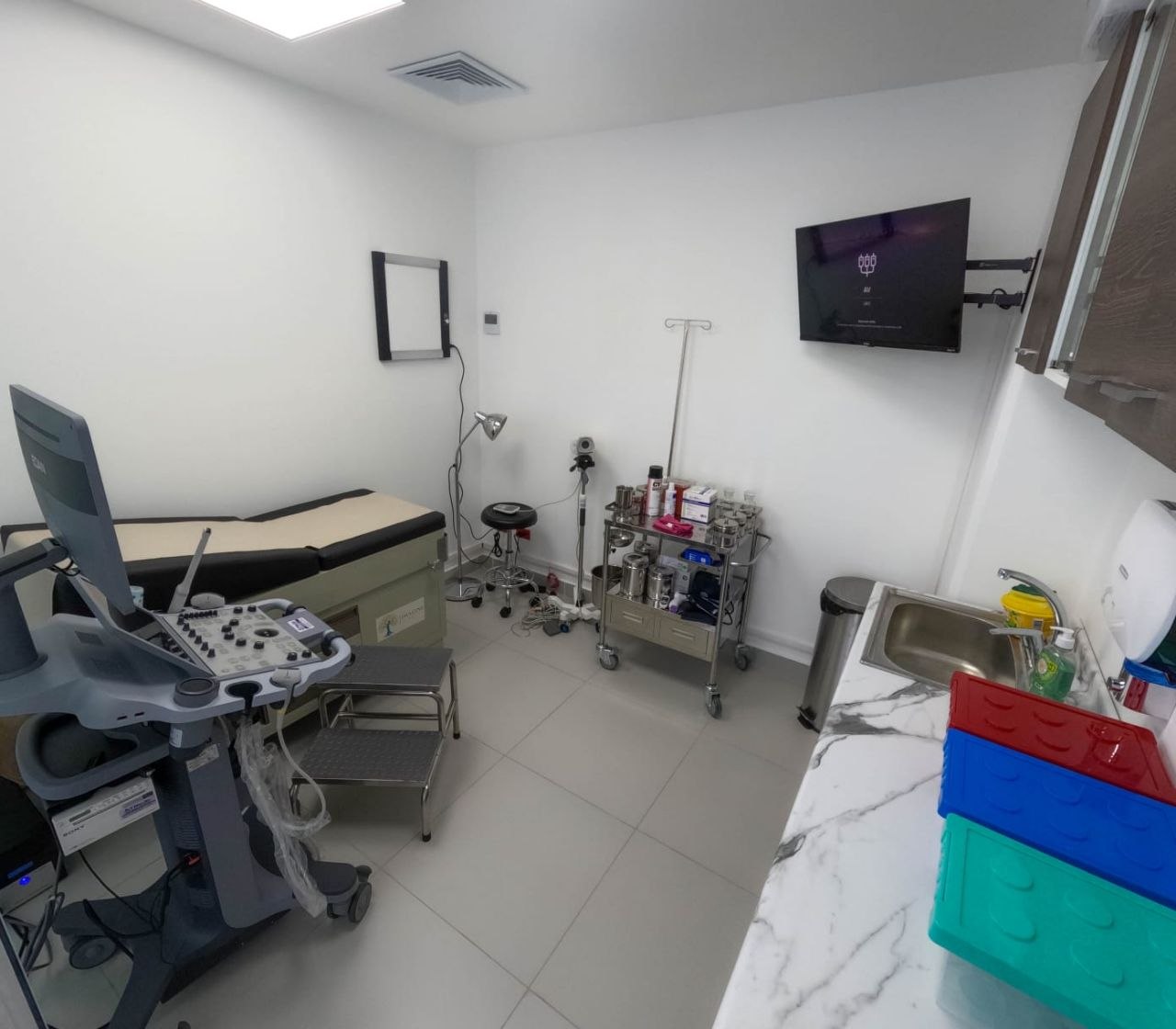 Consultorio con ultrasonido